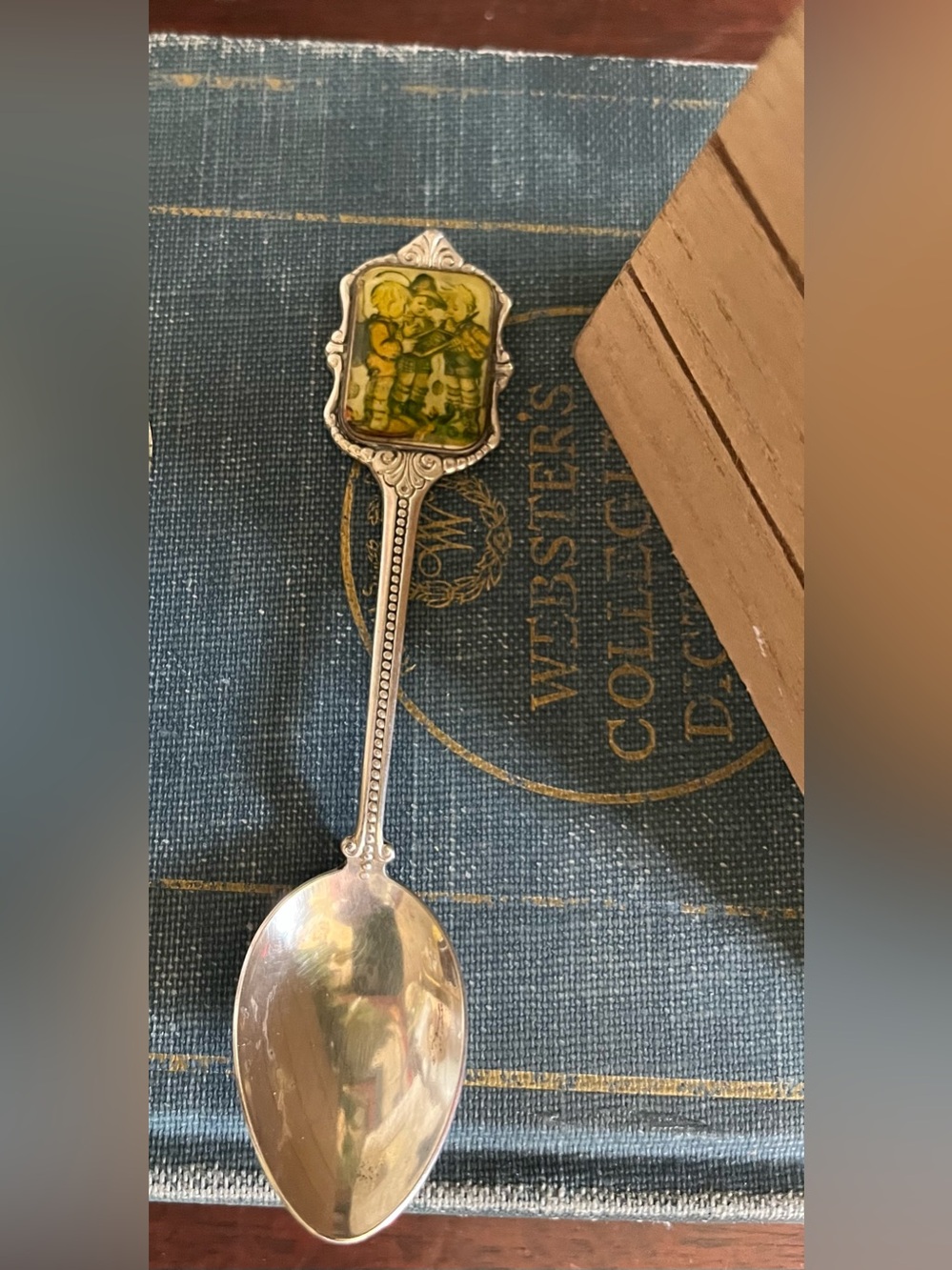 1980 First Edition Hummel Silver Plated Collectible Spoon